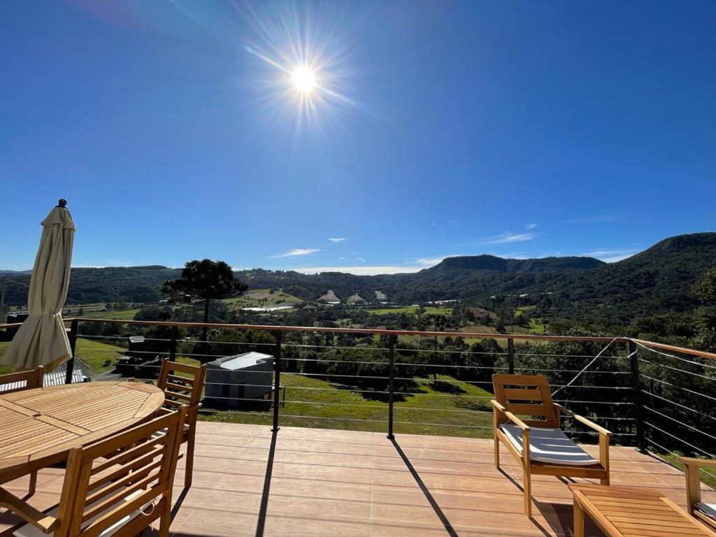 Villa Casa Por Do Sol Com Banheira De Hidromassagem Urubici Exterior foto